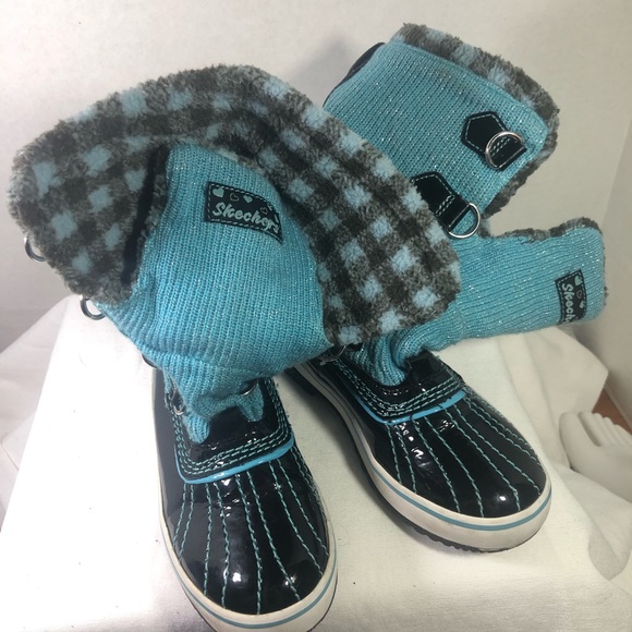 Youth Sketchers Highlanders Boots Size 13 Winter - Picture 3 of 5